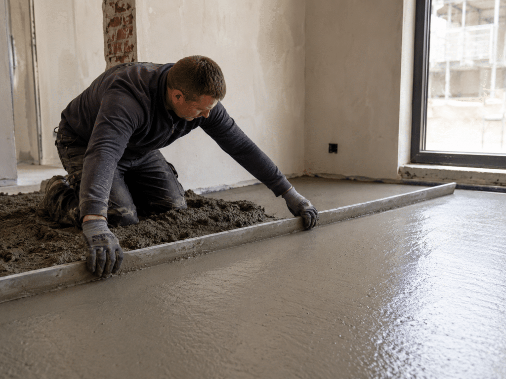 Dalle béton à Lille